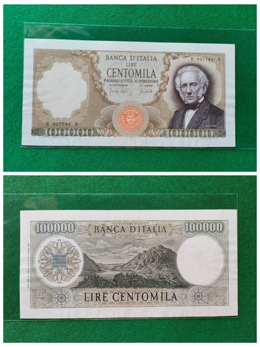 100000 lire repubblica - 100000,
