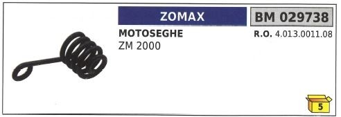 Molla antivibrante zomax - antivibrante,