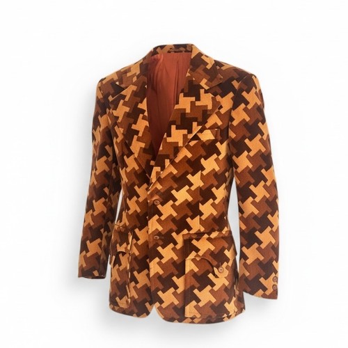 Blazer geometrico vintage - , anni
