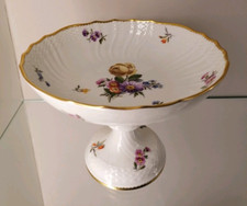 Royal Copenhagen fiore sassone ciotola piede tazza centrotavola 1° scelta 1528