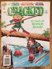 Cracked #265 settembre 1991 fumetto tartarughe ninja questioni di famiglia Robin Hood