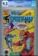 WEB OF SPIDER-MAN #19 CGC 9.2