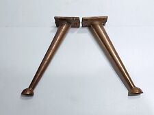 Piedini per mobili in ottone vintage Piedi per sedie o poltrone antiche Anni 70