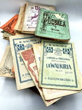 LOTTO 100 LIBRETTI D'OPERA