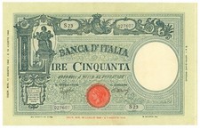 50 LIRE BARBETTI GRANDE L