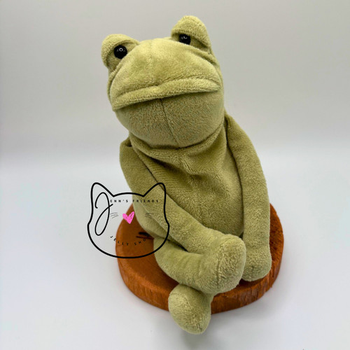 Jellycat little fergus frog - little,
