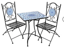 Set tavolo quadrato 2 sedie - tavolo,