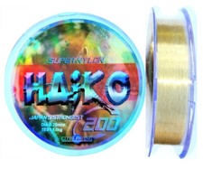 Filo da Pesca HAIKO 200m Monofilo Nylon Morbido Mulinello Lenza Mare Lago Trota