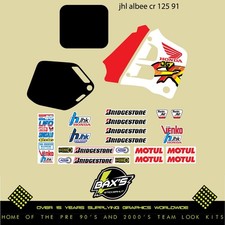 Kit Grafica Honda Cr 125 1991