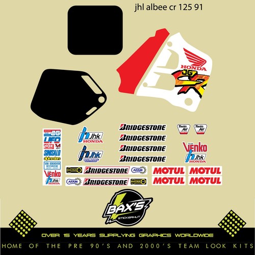 Kit grafica honda - kit,