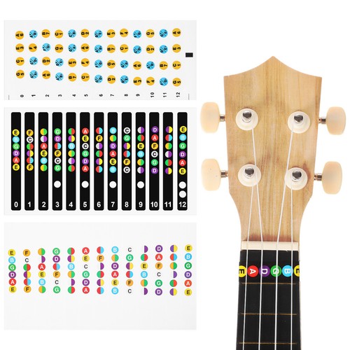 Ukulele fingerboard sticker - ukulele,
