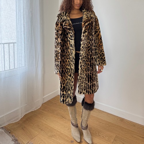 Cappotto vintage pelliccia - cappotto,