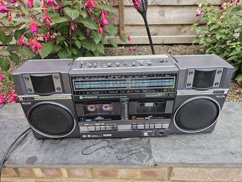 Hitachi trk w55e raro stereo - hitachi, trk-w55e