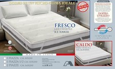 Topper Thermosolution Microfibra Extra Morbido 300g/mq Anallergico Made in Italy