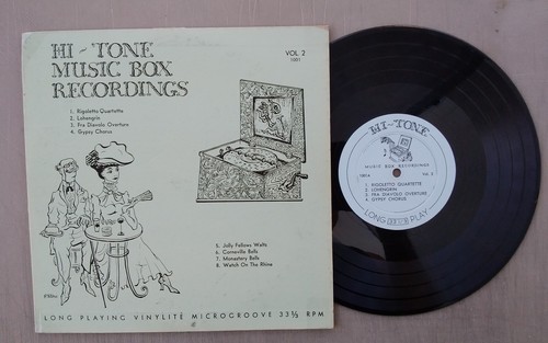 Music box 33rpm - box,