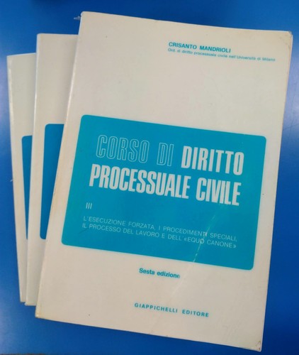 Corso diritto processuale - corso, di