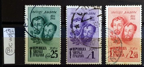 Italy regno 1944 rsi fratelli - italy,