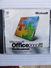Microsoft Office Professional 2000 CD Installer con codice di licenza del prodotto