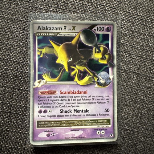 Carta pokemon card - pokemon, alakazam