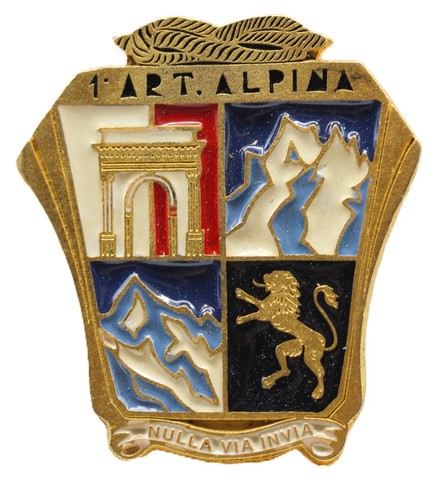 Distintivo alpini artiglieria - alpini,
