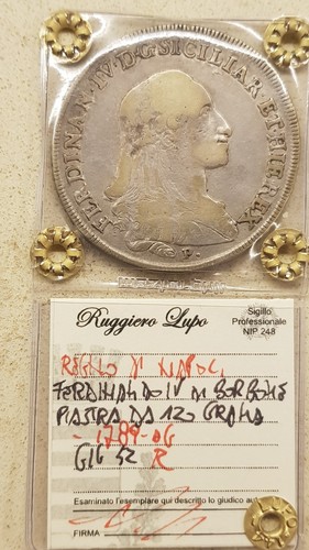 Napoli ferdinando piastra - iv,