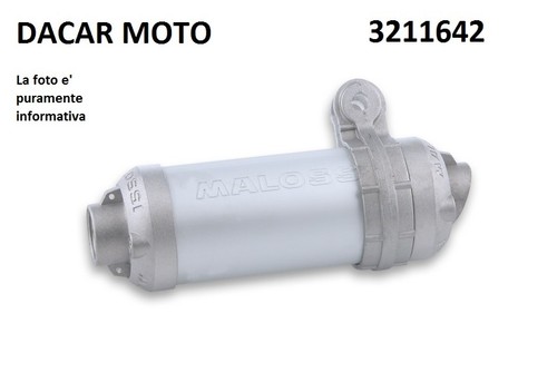 Silenziatore mini moto - Ø,