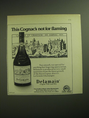 Pubblicità cognac delamain - cognac,