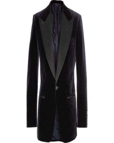 Giacca blazer velluto - velluto, nero