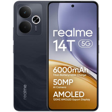 REALME 14T 5G DUAL SIM 8GB 256GB 6,67''6300MAH OBSIDIAN NERO APERTO PER PROVA