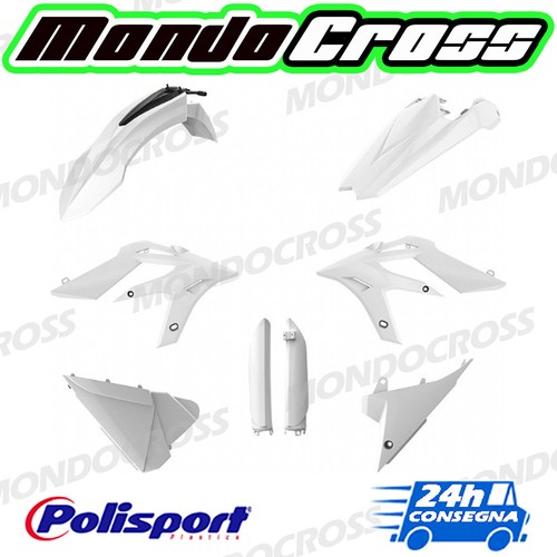 Kit plastiche polisport bianco - kit,