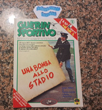 Guerin sportivo 12 1977-Inter Milan-Roma Lazio-NO POSTER-JIMI HENDRIX-