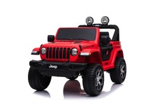 Auto Macchina Elettrica Jeep Wrangler Rubicon 12V per Bambini porte apribili Con