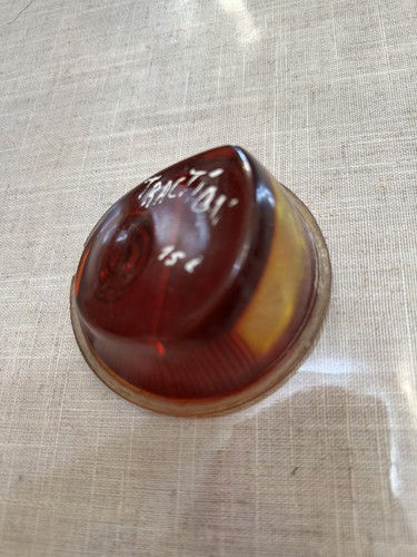 Feu arrière cabochon verre - arrière,