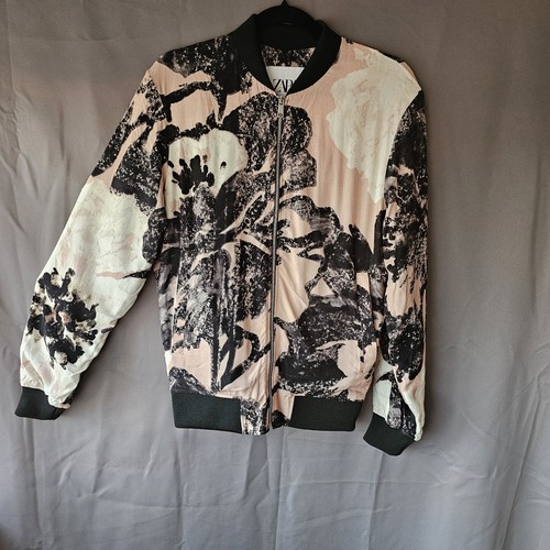 Giacca bomber zara floreale - giacca,