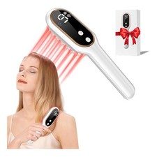 Pettine portatile per la crescita dei capelli - terapia laser e LED per capelli più spessi