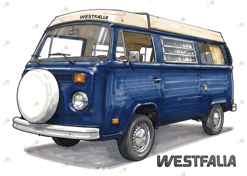 Volkswagen westfalia cuadro - westfalia,