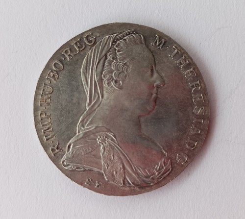 Tallero maria teresa 1780 - di,