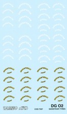 decal 1/43 GOODYEAR BIANCHI e