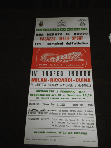 Affiche 35x70 trofeo - affiche, iv°