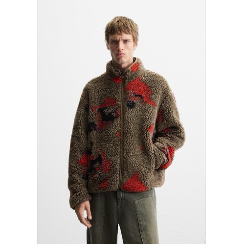 Giacca sherpa uomo zara - sherpa,
