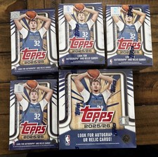 Lotto 5 scatole 2025-26 Topps