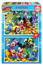 Puzzle 2x20 pezzi - Topolino e