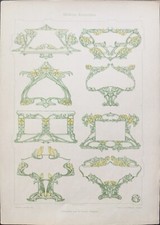 ANTICA STAMPA COLORI 1900