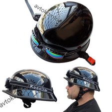 Casco moto stile militare - casco,