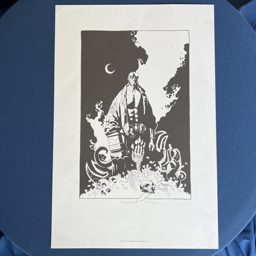 Stampa firmata mike - stampa, mignola