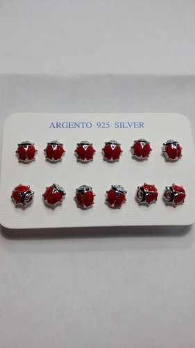 Orecchini argento 925 lobo - argento,