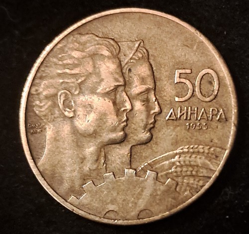 Moneta iugoslavia 50 - , moneta,