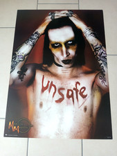 Poster vinta Official Marilyn Manson Unsafe 62 x 86 cm