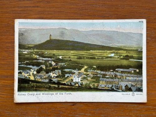 Antique 1905 stirling postcard - stirling,
