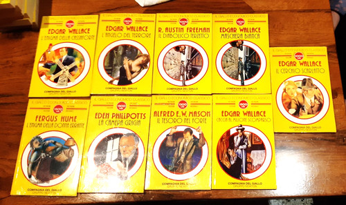 Lotto classici del giallo - del,